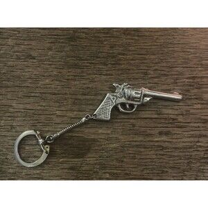 Cracker Jack Premium - Pistol - Vintage Keychain